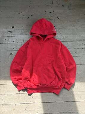 Yeezy x GAP Engineered by Balenciaga Red Pullover Hoodie